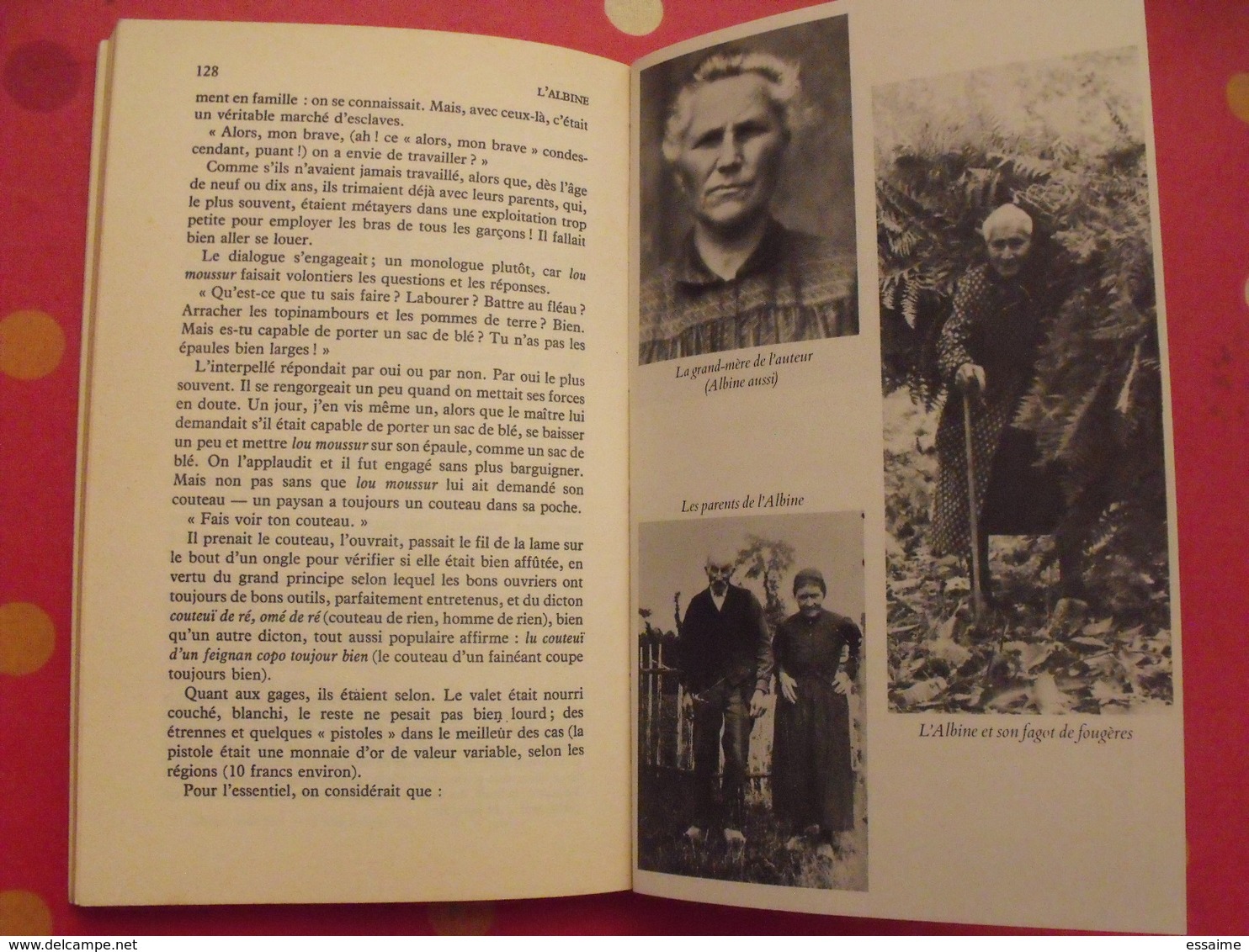 L'Albine. Fernand Dupuy. Scènes de la vie en Limousin et en Périgord vert. Fayard 1977. bien illustré