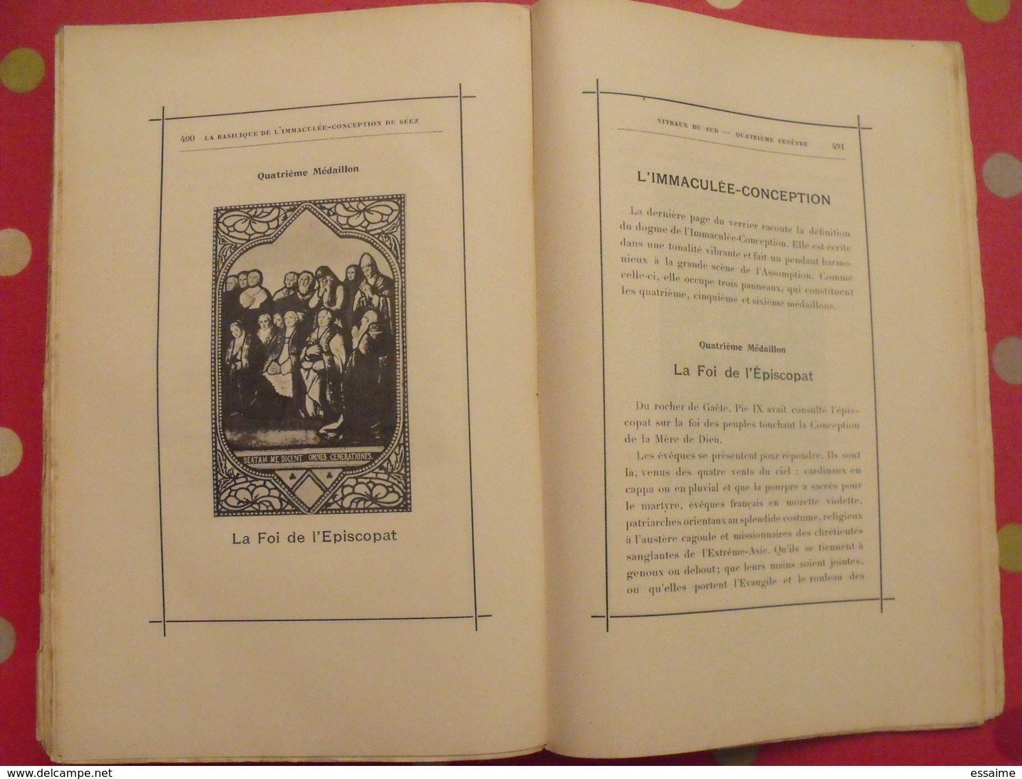 la basilique de l'immaculée-conception de Séez. D. Hugot. Maurin, Paris, 1904