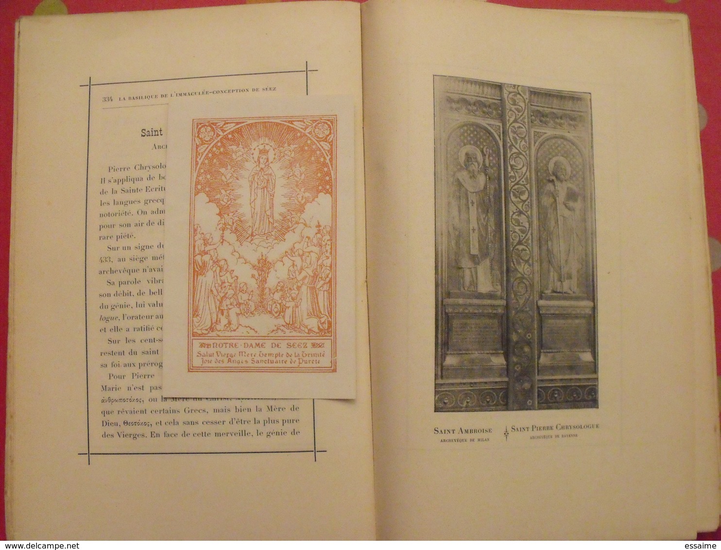 la basilique de l'immaculée-conception de Séez. D. Hugot. Maurin, Paris, 1904