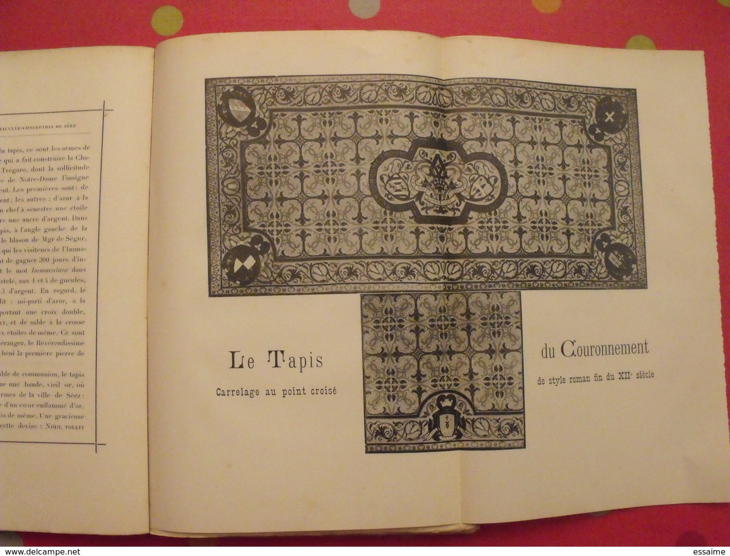 la basilique de l'immaculée-conception de Séez. D. Hugot. Maurin, Paris, 1904