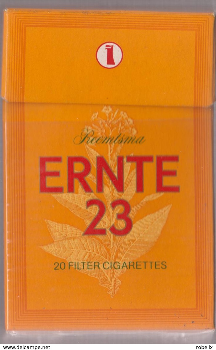 ERNTE 23  - German  Empty Cigarettes Carton Box - Around 1970 - Etuis à Cigarettes Vides