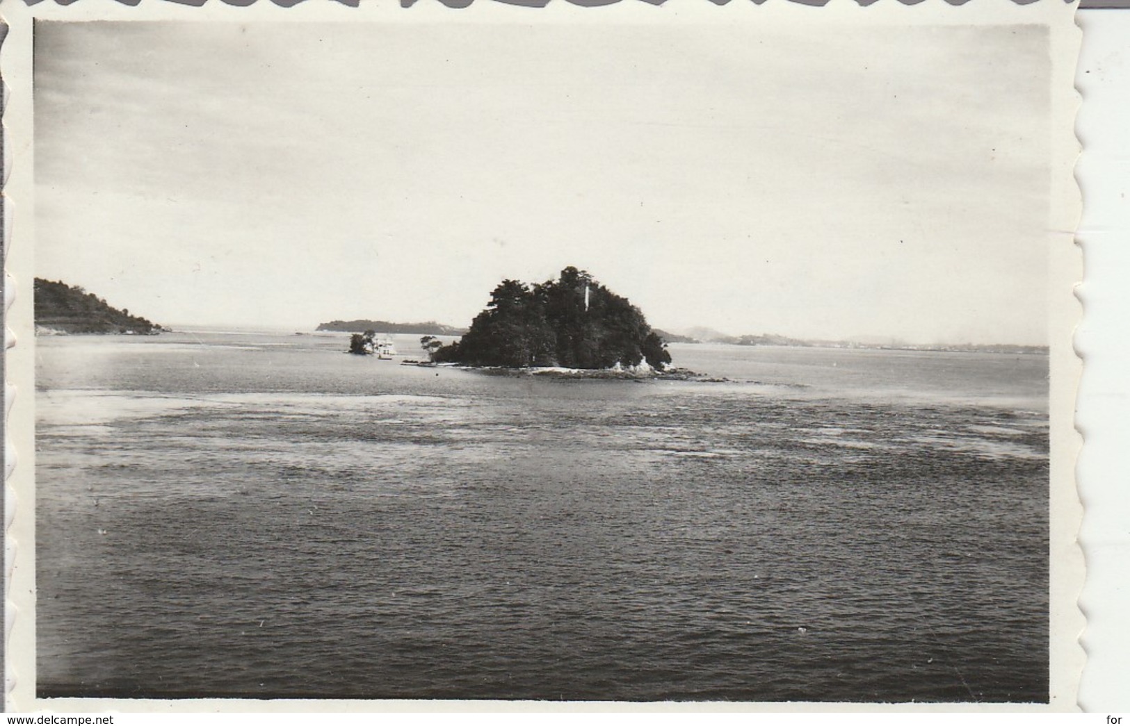 Singapour : Entrée De La Baie - 1947 - Vue Prise Du Bateau - Ile De France ( Format 8,5cm X 5,7cm ) - Lieux