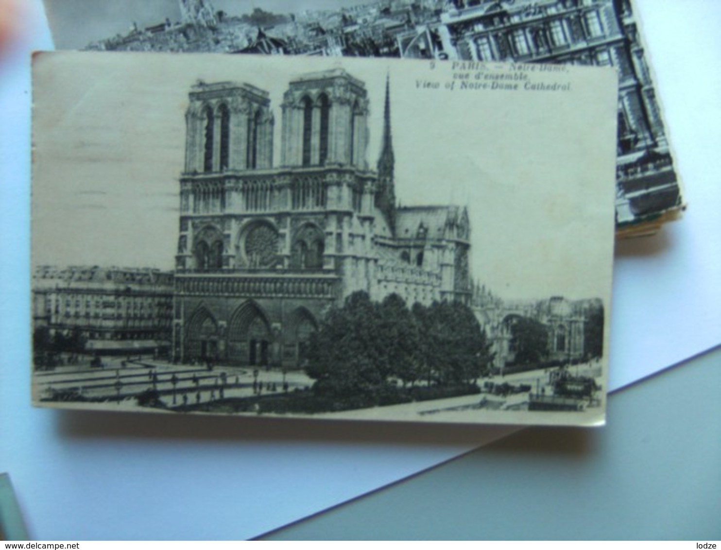 Frankrijk France Frankreich Parijs Paris Notre Dame Vue D'Ensamble  Vieux - Notre-Dame De Paris