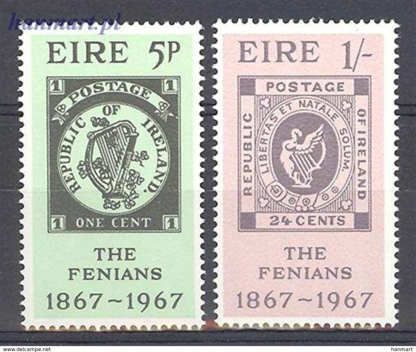 Ireland 1967 Mi 198-199 MNH ( ZE3 IRL198-199 ) - Andere & Zonder Classificatie