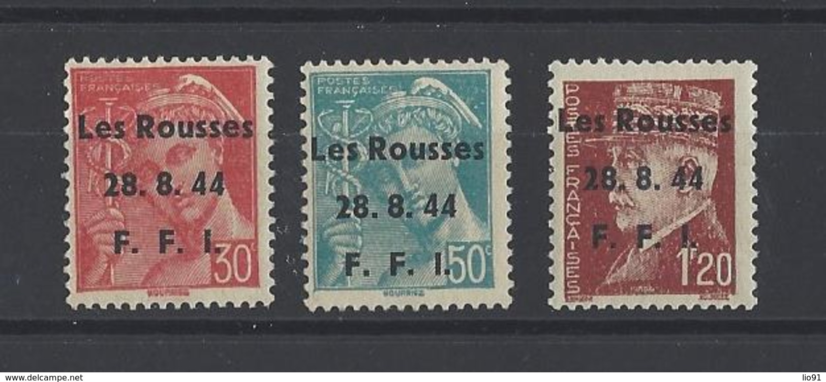 FRANCE.  YT  Libération Les Rousses   Neuf **  1944 - Guerre (timbres De)