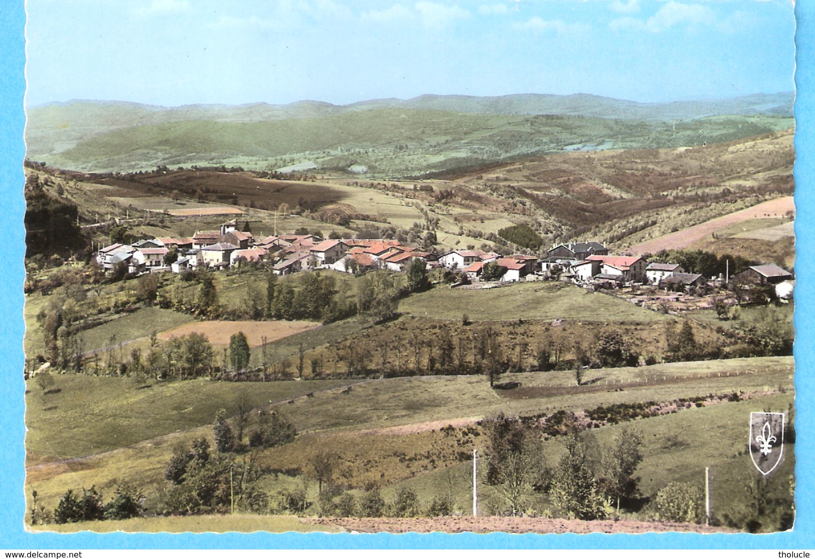 Saint-Priest-La-Prugne (St Just En Chevalet-Renaison-Roanne-Loire)-1970-vue Panoramique Du Village-Edit.du Lys - Roanne