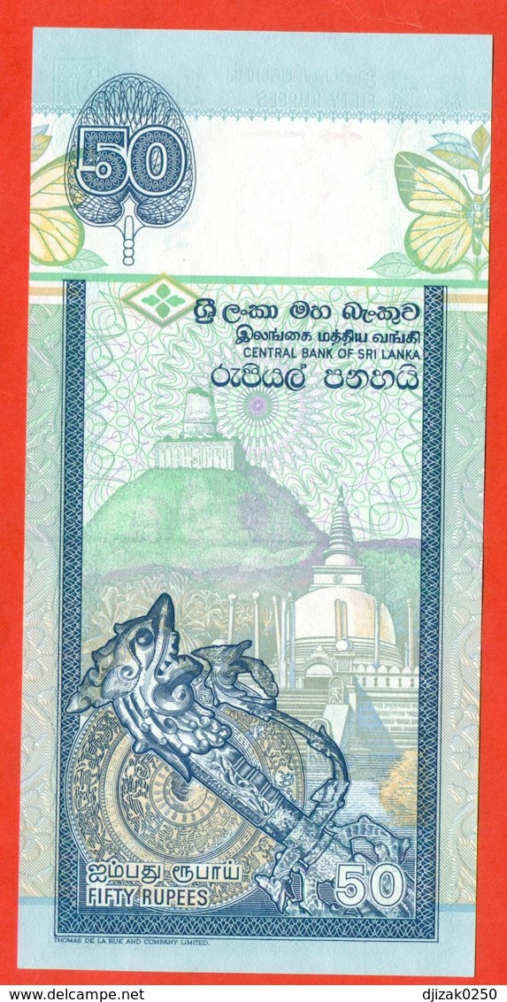 Sri Lanka 1995. 50 Ruppes. UNC. - Sri Lanka