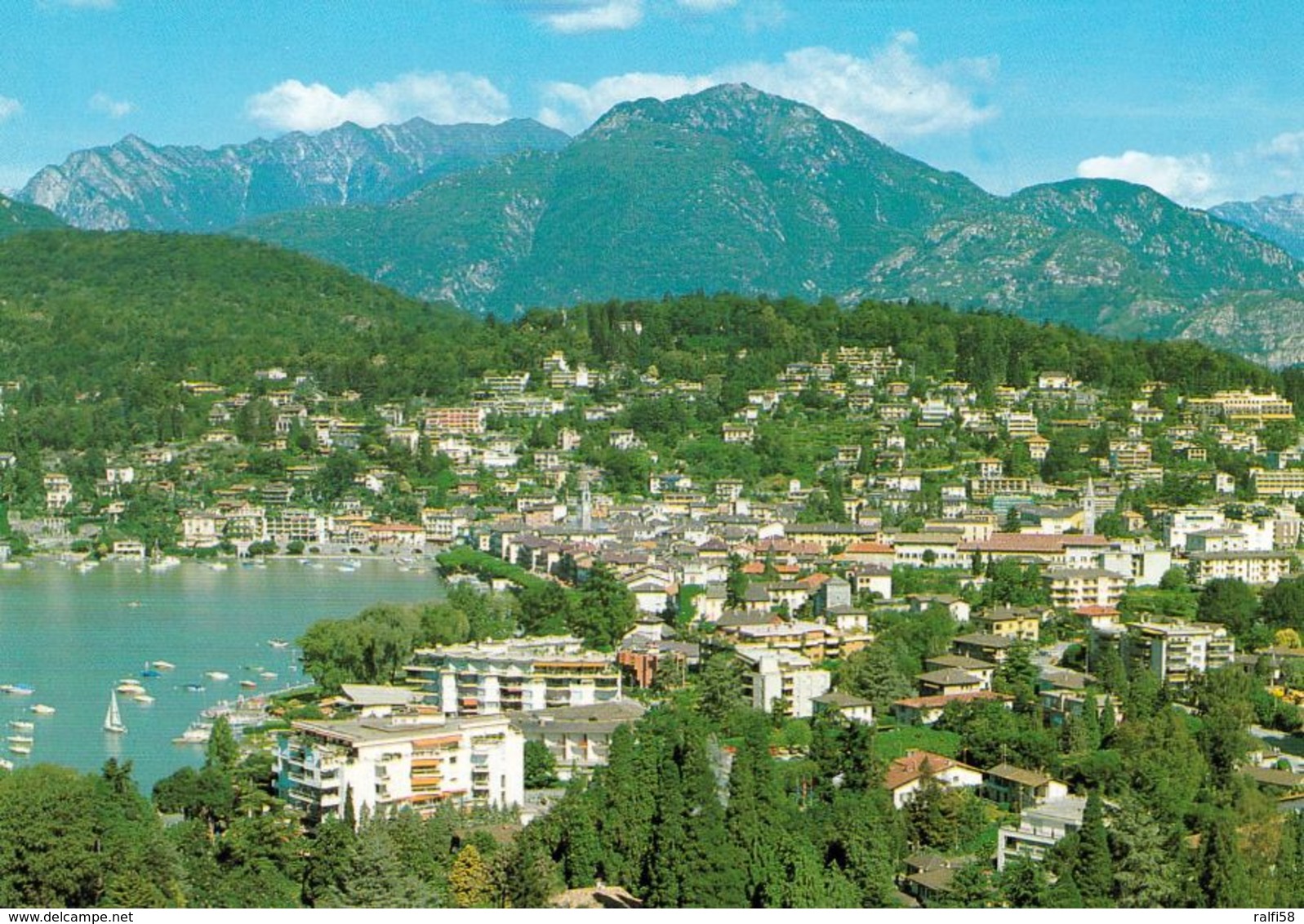 1 AK Schweiz * Blick Auf Ascona Am Lago Maggiore - Luftbildaufnahme - Kanton Tessin * - Ascona