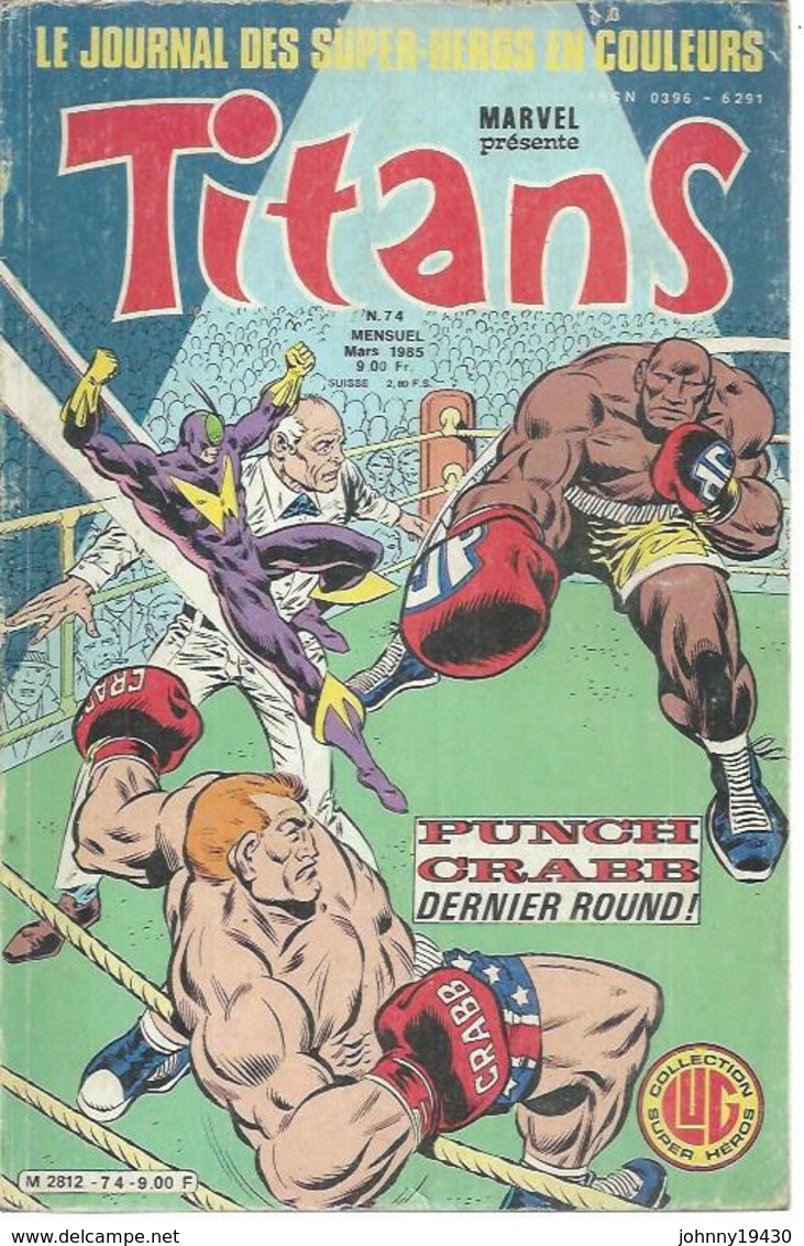 TITANS N° 74 - LA GUERRE DES ETOILES   - 1985 - Titans