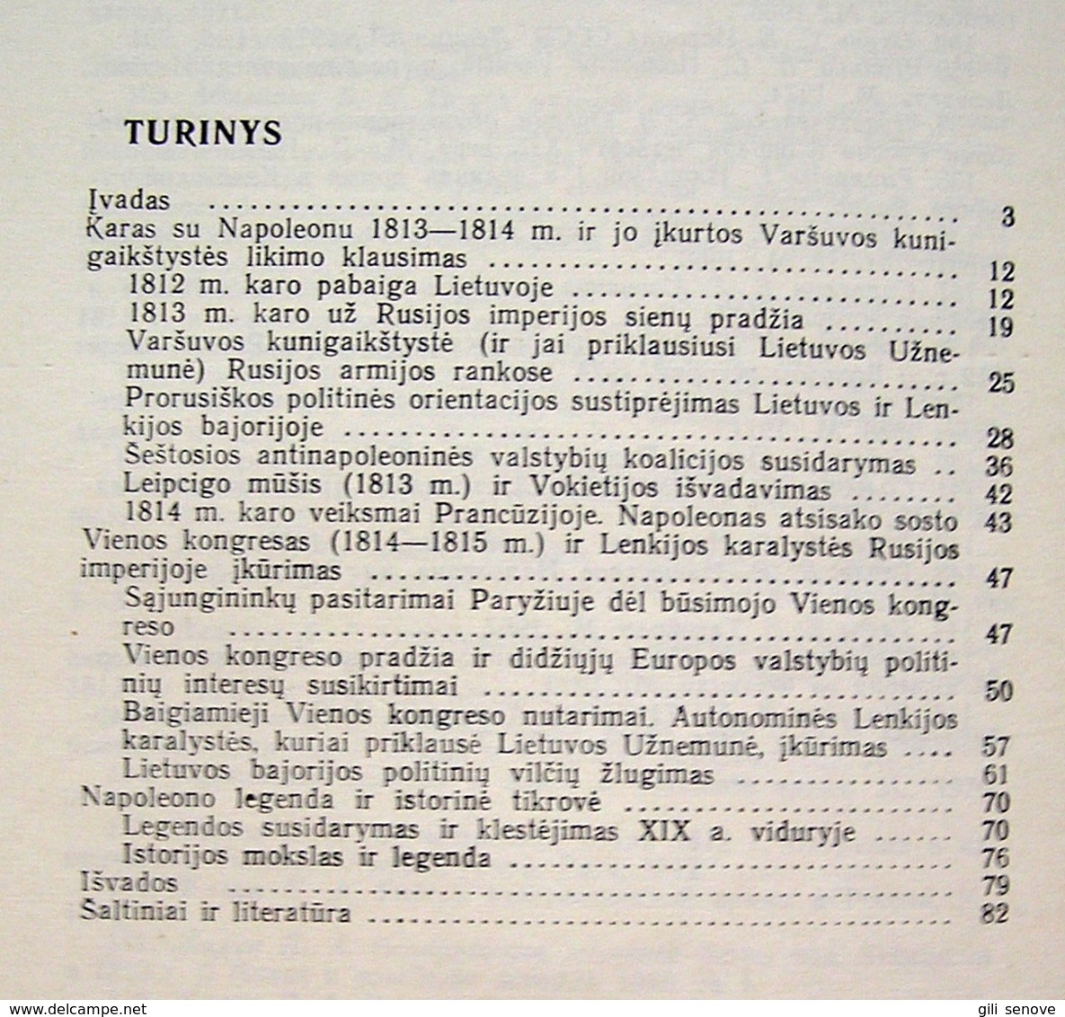 Lithuanian Book / Napoleono Imperijos žlugimas Ir Lietuva 1989 - Culture