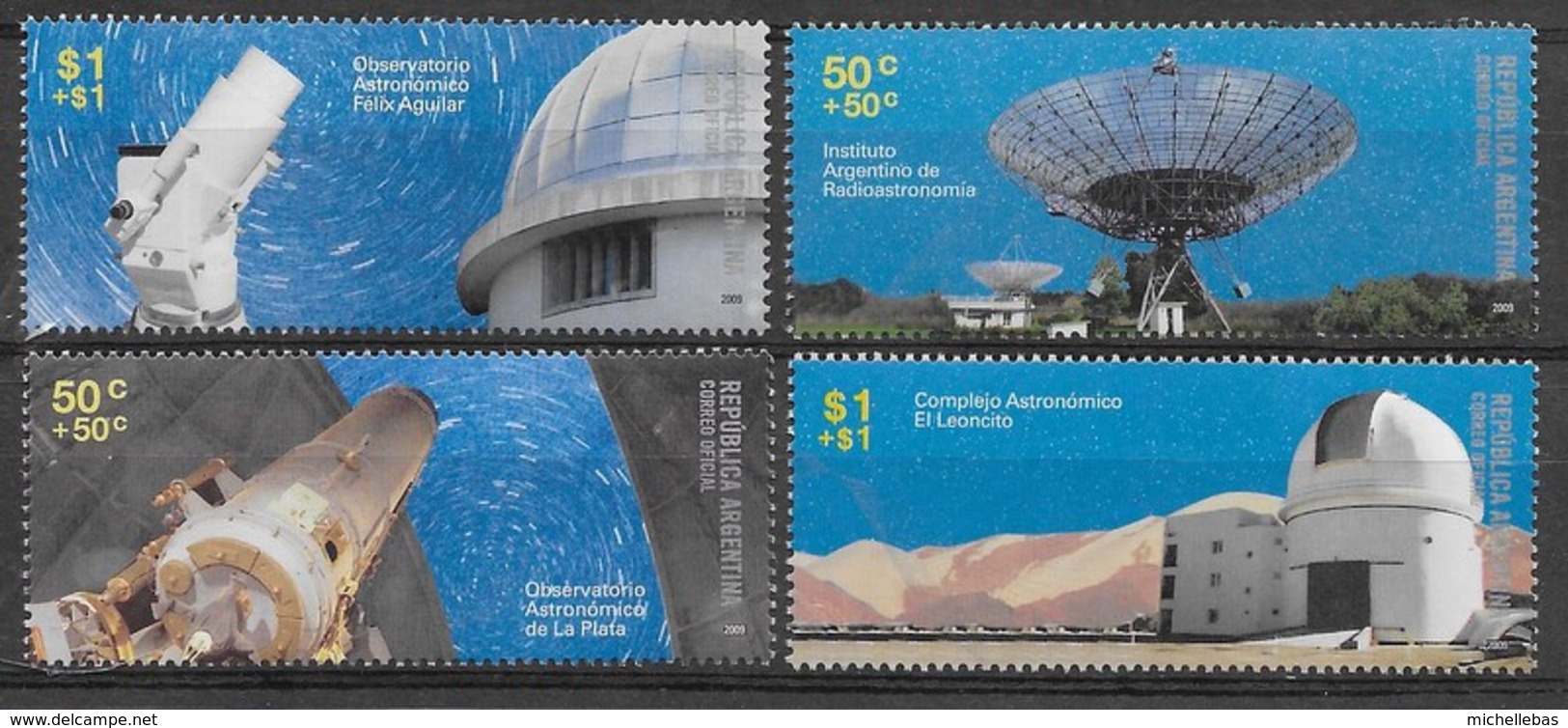 Astronomie - Unused Stamps
