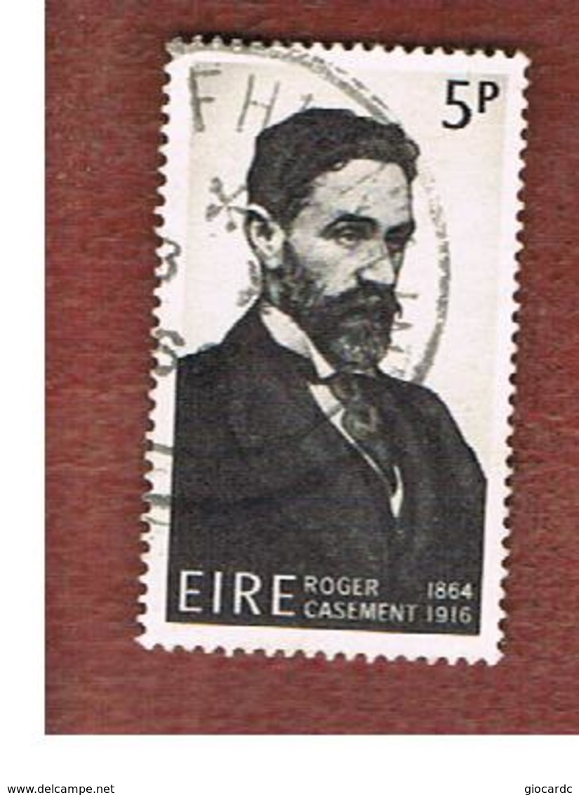 IRLANDA (IRELAND) -  SG 221   -    1966  R. CASEMENT, PATRIOT   - USED - Usati