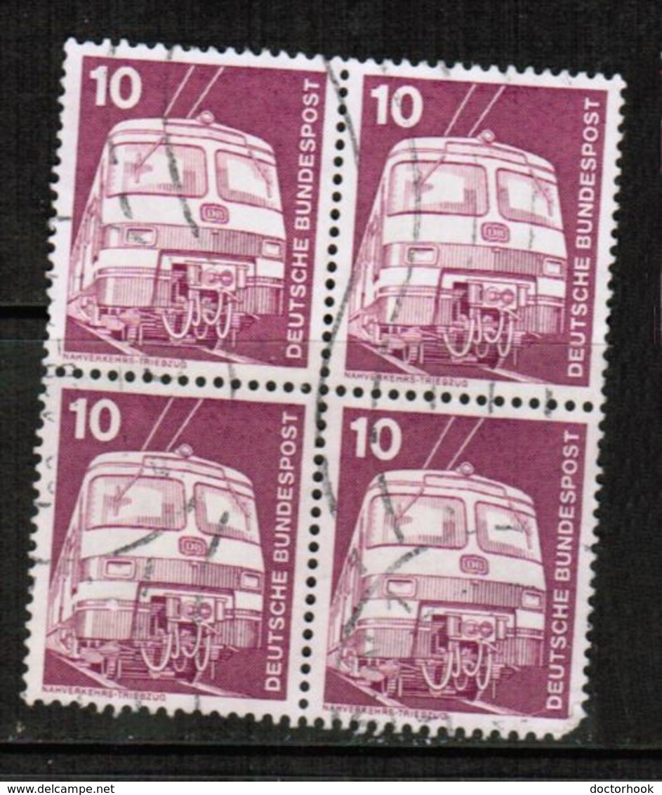 GERMANY  Scott # 1171  VF USED BLOCK Of 4 (Stamp Scan # 464) - Used Stamps