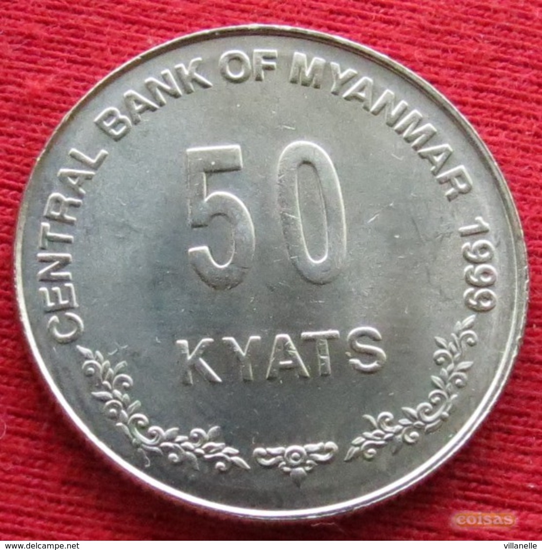 Myanmar 50 Kyats 1999 KM# 63 UNC  Burma Birmania - Myanmar