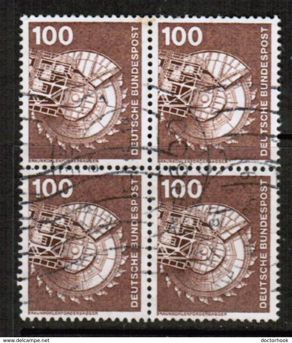 GERMANY  Scott # 1179  VF USED BLOCK Of 4 (Stamp Scan # 464) - Used Stamps