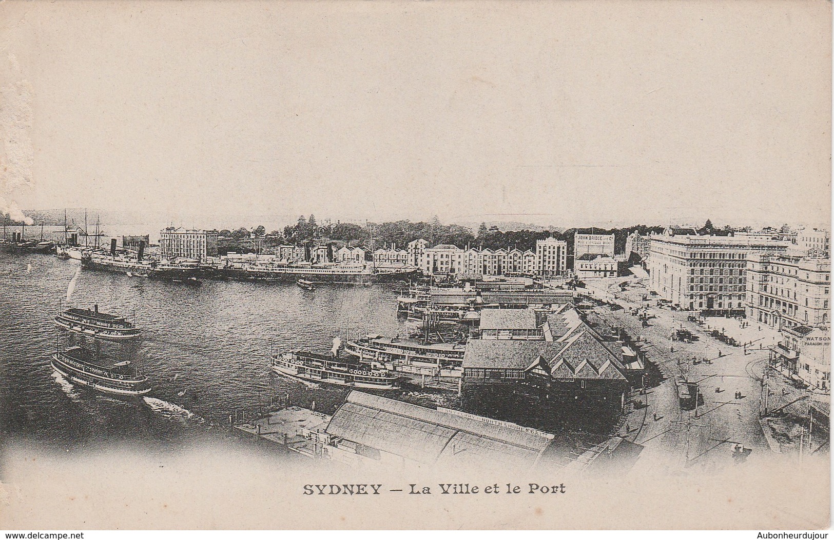 AUSTRALIE - SYDNEY - La Ville Et Le Port 433K - Sydney