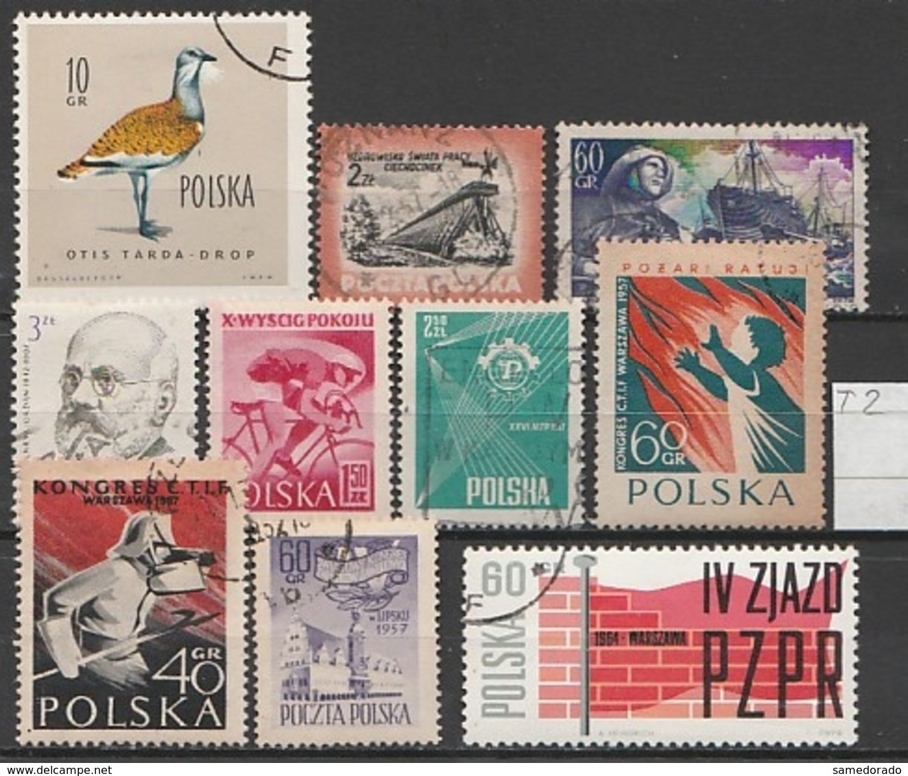 Polen Lot ältere Marken Gestempelt (T2) - Lots & Kiloware (mixtures) - Max. 999 Stamps