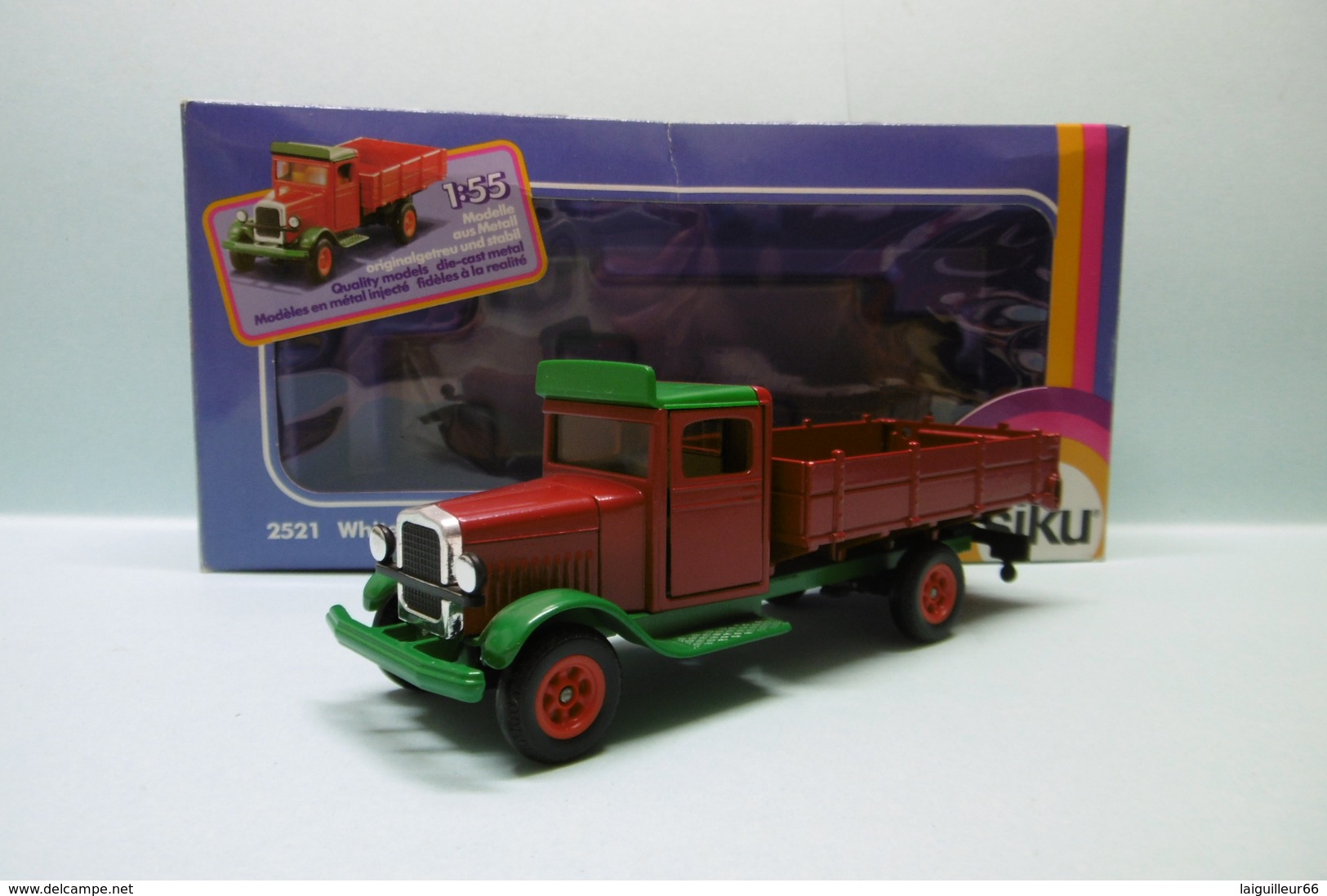 Siku - CAMION WHITE Truck Old-timer Réf. 2521 BO 1/55 - Camions, Bus Et Construction