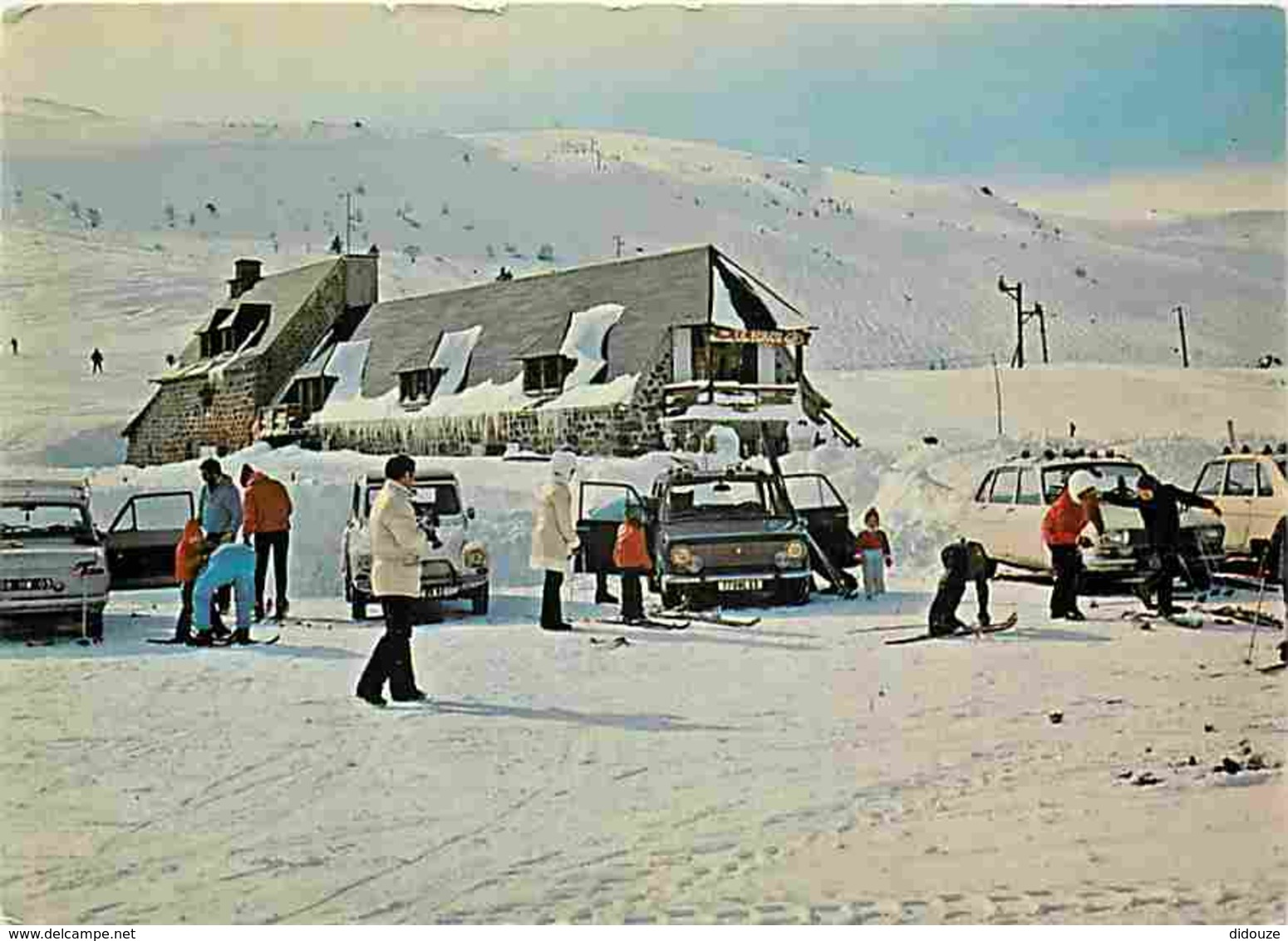 Automobiles - Petit Plan - Prat De Bouc - Commune De Paulhac - Bar-Restaurant Le Buron - Voir Scans Recto-Verso - Voitures De Tourisme