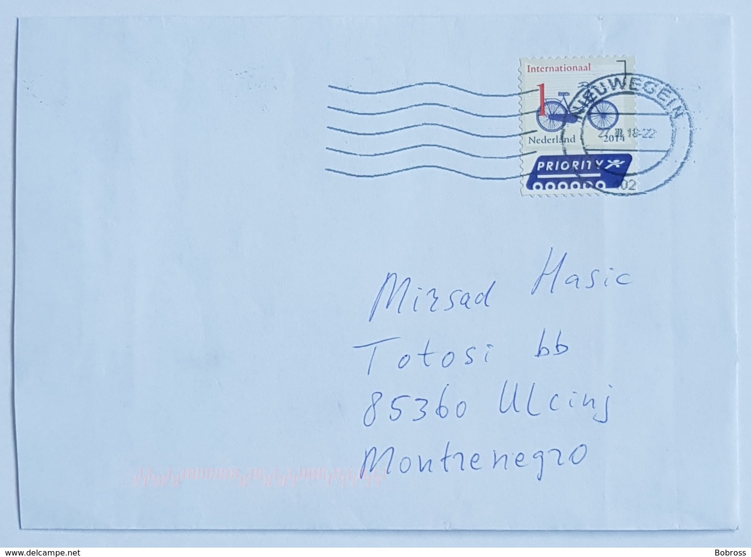 2018 Cover, Nieuwegein Utrecht, Netherlands, Holland, Nederland - Ulcinj Montenegro - Lettres & Documents