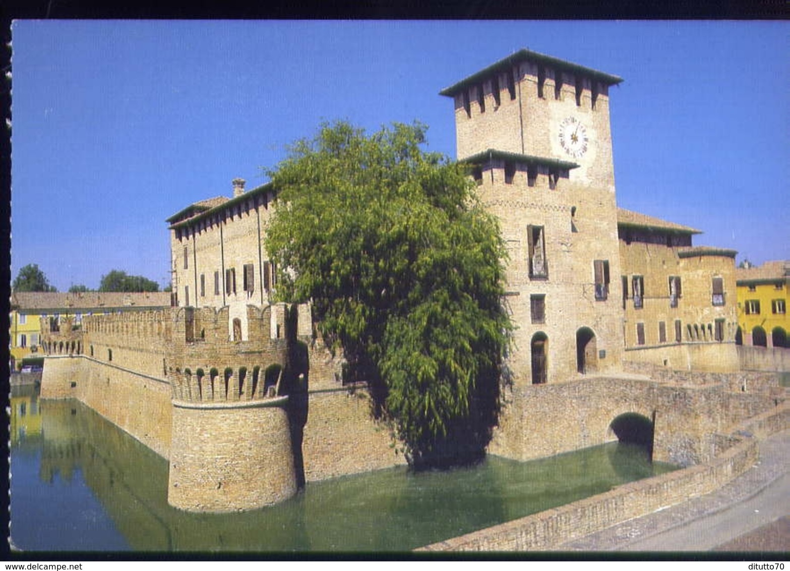 Fontanellato - Rocca Sanvitale - Veduta Esterna Della Rocca - Formato Grande Non Viaggiata - Altri & Non Classificati