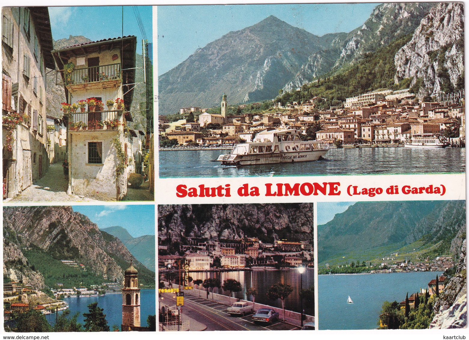 Saluti Da Limone  -  Lago Di Garda - Brescia