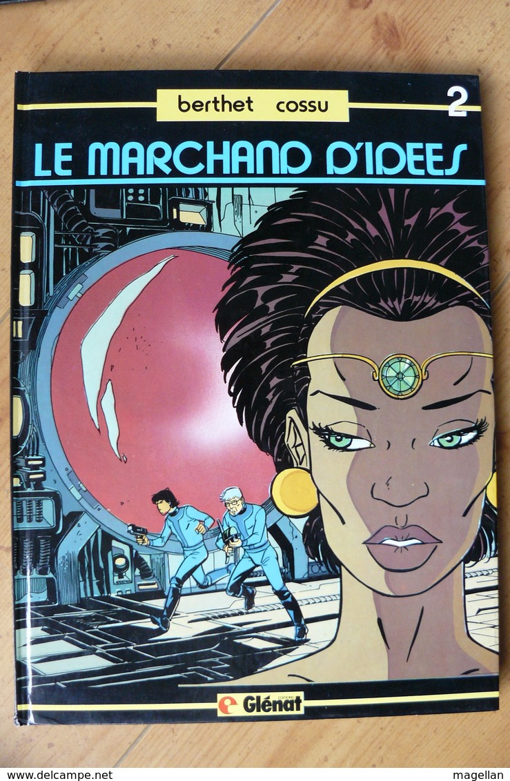 Le Marchand D'idées - Tomes 1 à 4 - Berthet & Cossu - Tous En édition Originale - EO - Berthet