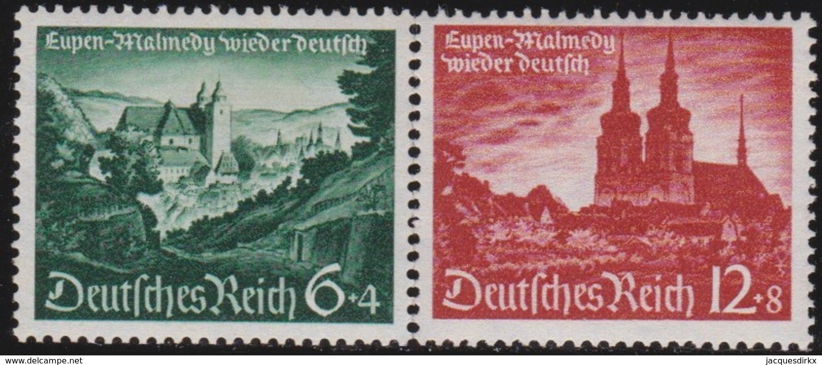 Deutsches Reich    .   Michel   .    748/749      .    *    .   Ungebraucht Mit Falz   .   /  .   Mint-hinged - Ungebraucht