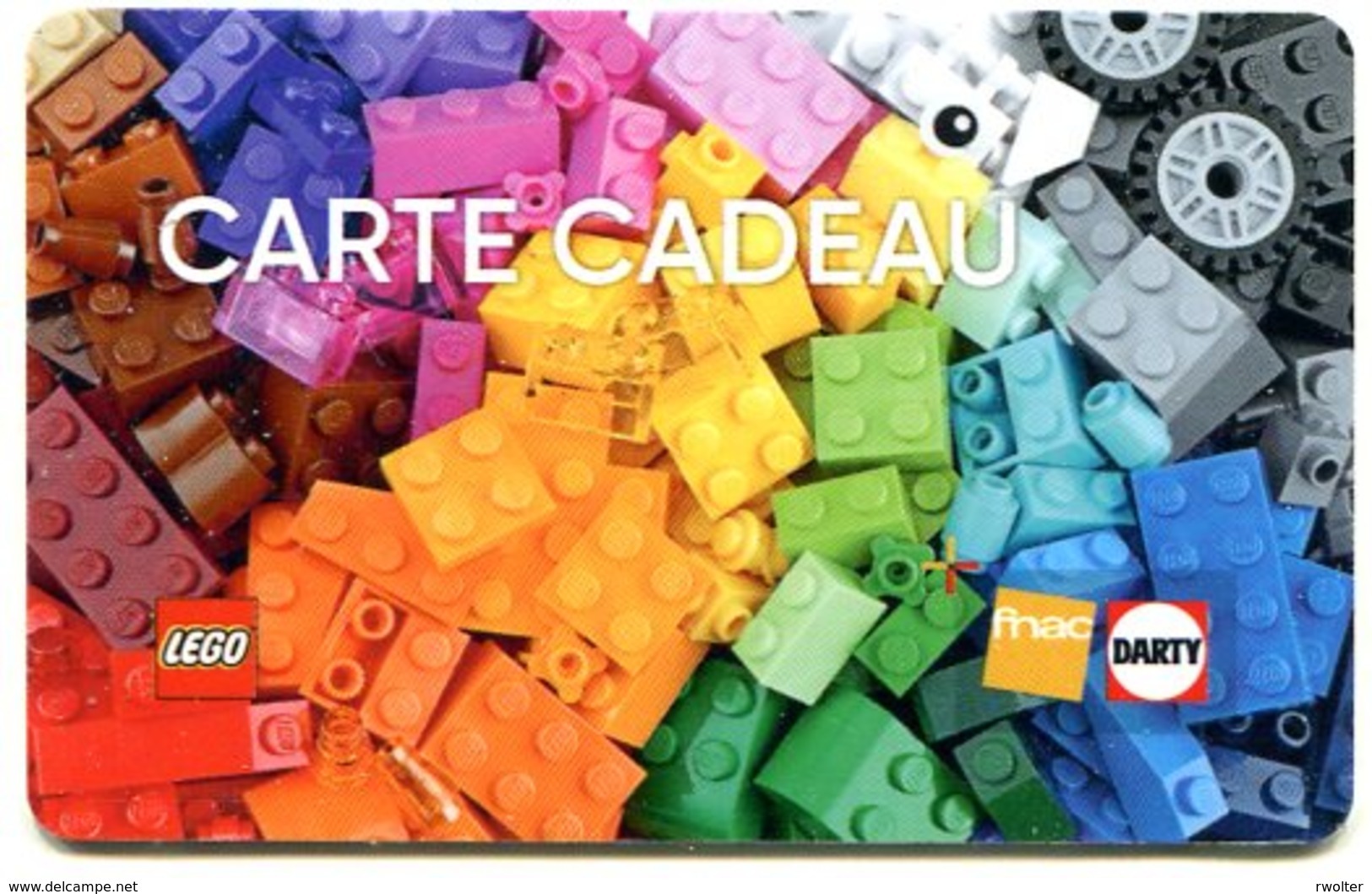 @+ Carte Cadeau - Gift Card : FNAC / DARTY  : LEGO. - Cartes De Fidélité Et Cadeau