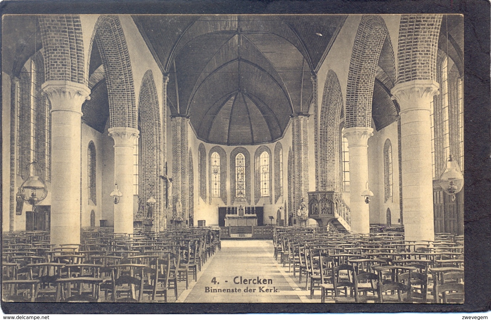 CLERCKEN - Binnenste Der Kerk (Klerken) - Houthulst