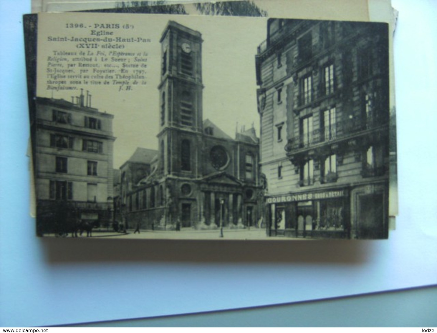 Frankrijk France Frankreich Parijs Paris Eglise De Saint-Jacques Du Haut Pas Vieux - Kerken