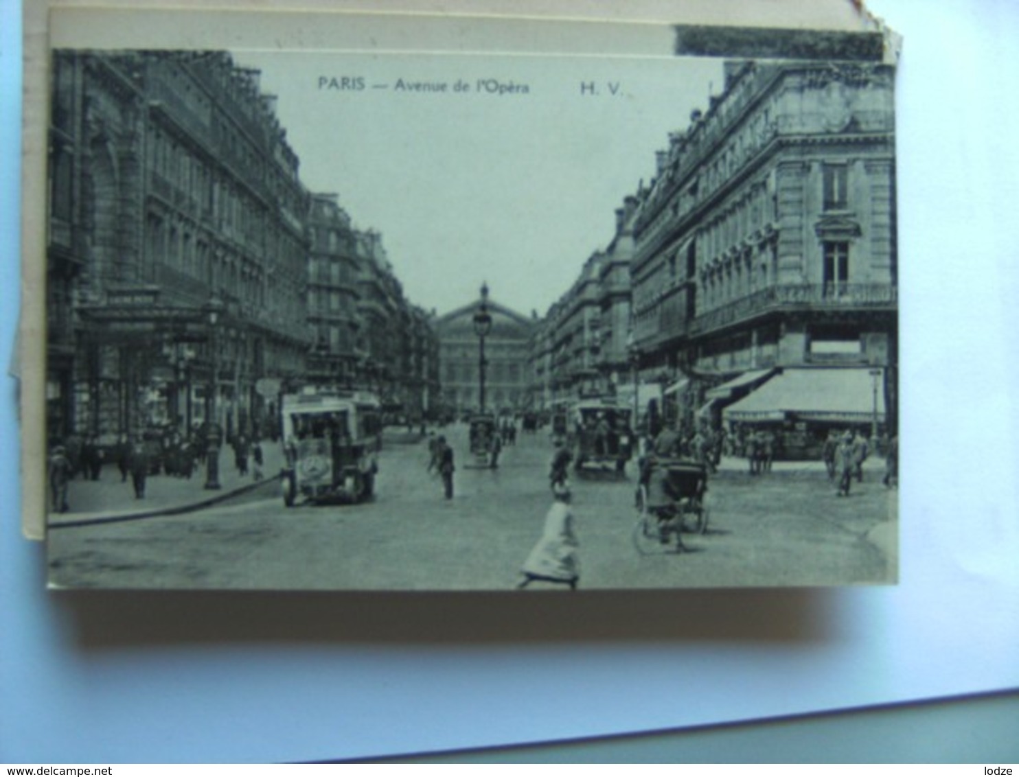 Frankrijk France Frankreich Parijs Paris Avenue De L'Opéra  Vieux - Andere & Zonder Classificatie