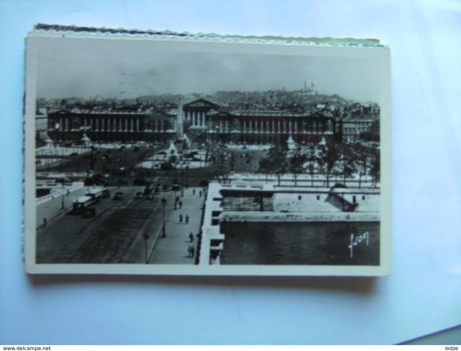 Frankrijk France Frankreich Parijs Paris Place De La Concorde Vue Générale Vieux - Markten, Pleinen