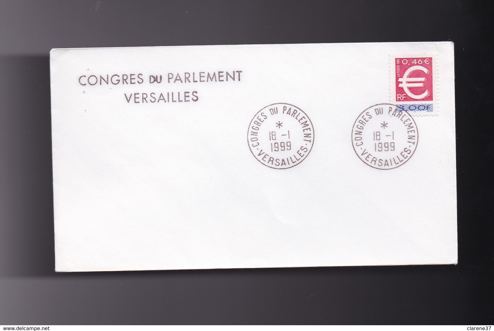 Enveloppe Philatélique  CONGRES DU PARLEMENT 18 JANVIER 1999 VERSAILLES  78 - Autres & Non Classés