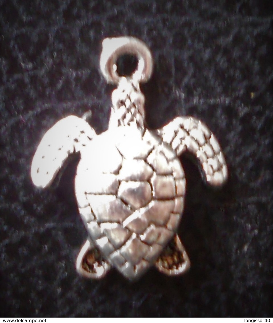 TORTUE PORTE-BONHEUR DU RAHJASTAN EN ARGENT - Ethniques