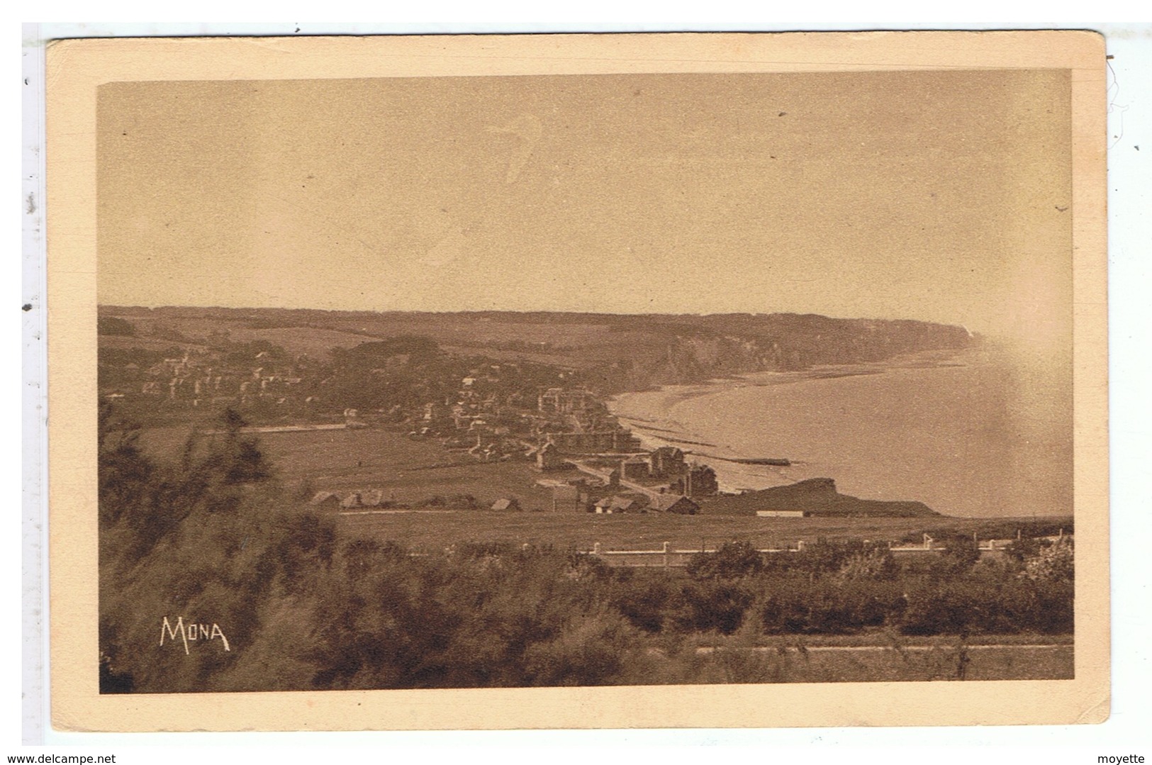 CPA-76-DIEPPE-VUE SUR POURVILLE PRISE DES TERRAINS A LOTIR- - Dieppe