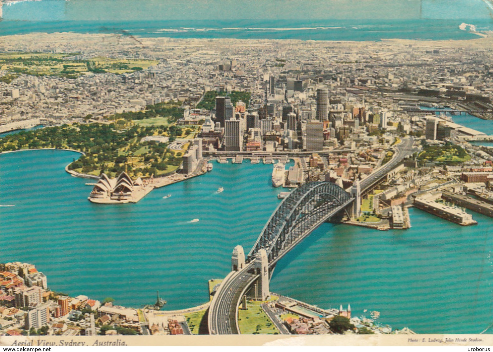 AUSTRALIA - Sydney 1974 - Aerial View - Sydney