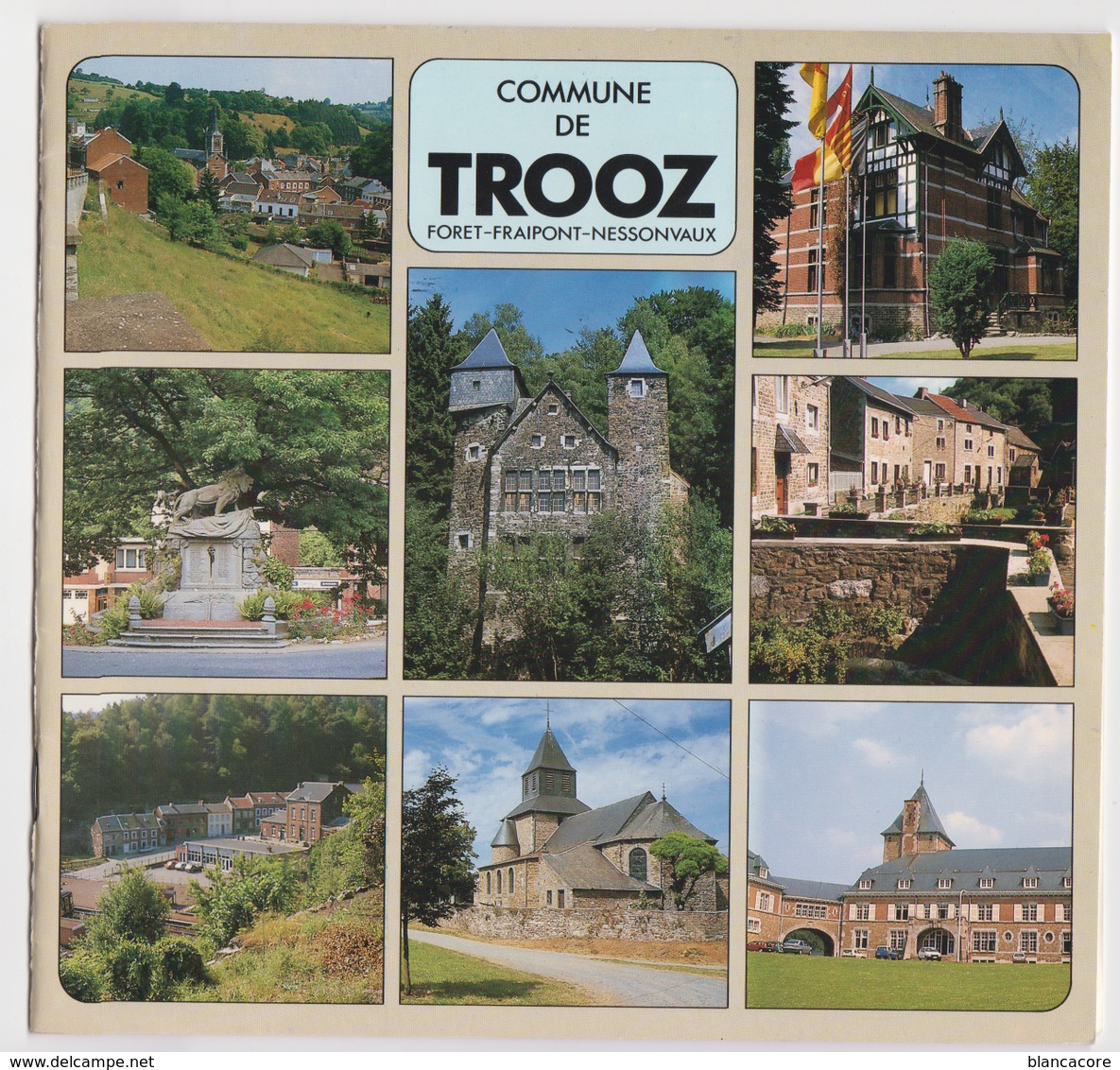 Commune De TROOZ FORET FRAIPONT NESSONVAUX Vers 1985 - België