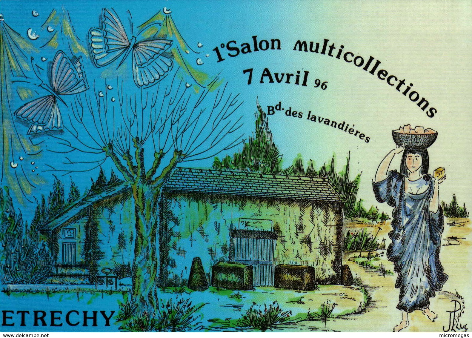 Etrechy - 1er Salon Multicollections 96 - Bourses & Salons De Collections