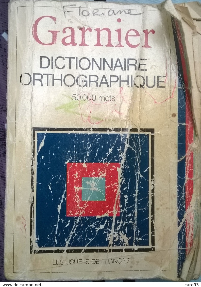 Dictionnaire Orthographique Garnier 50 000 Mots - Wörterbücher