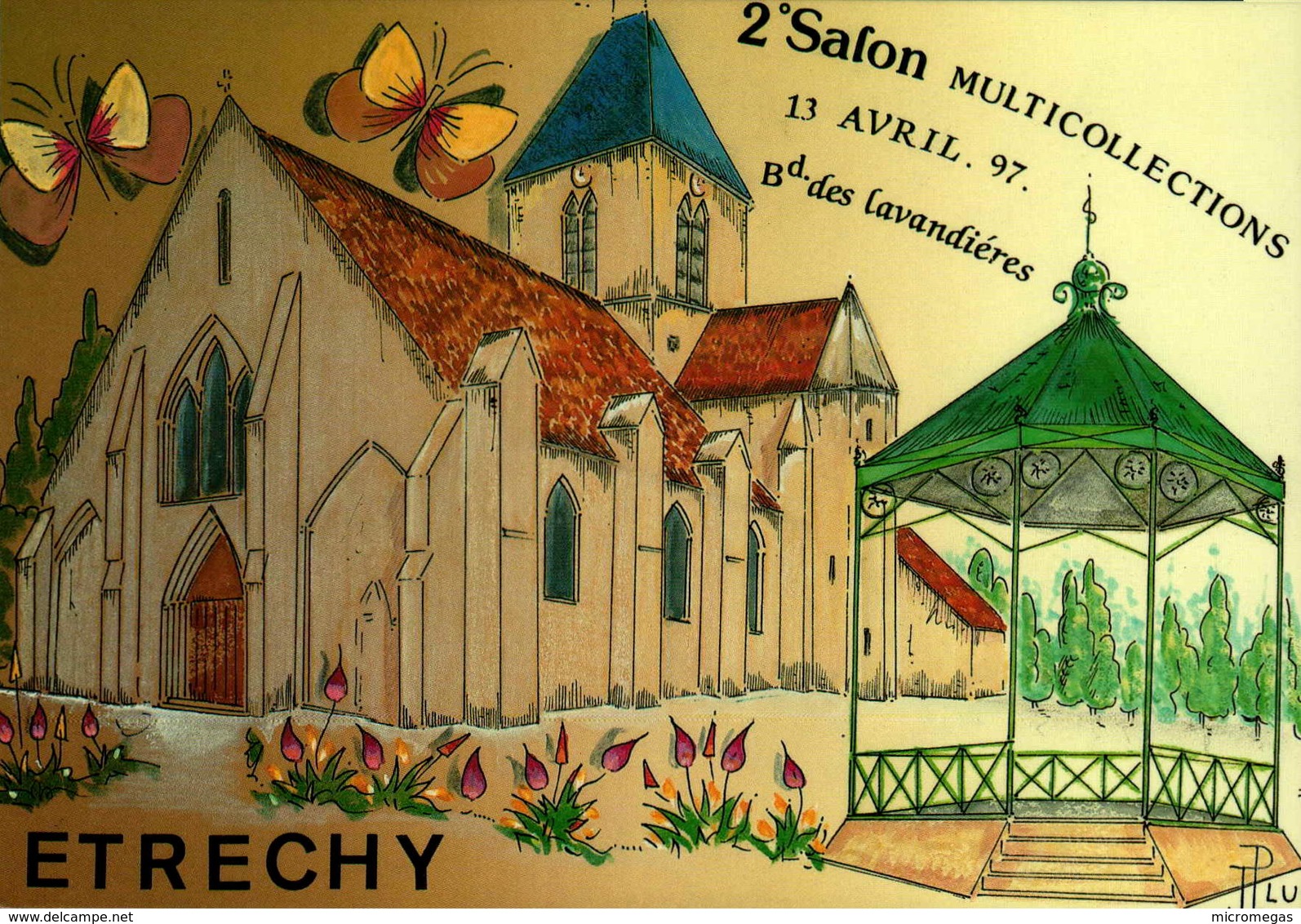 Etrechy - 2e Salon Multicollections 97 - Bourses & Salons De Collections