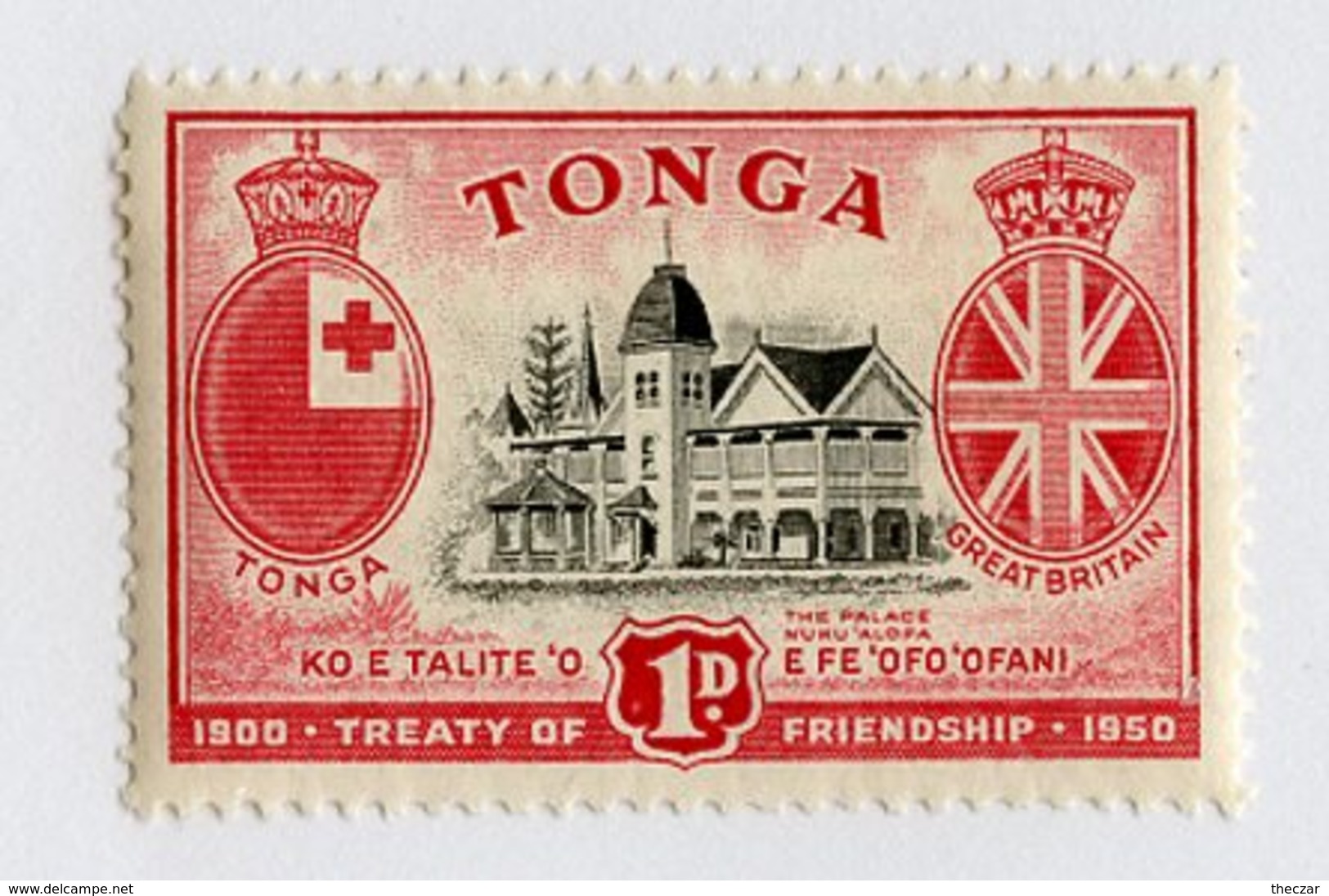 W-13178 Tonga 1951 Sc.#95**mnh Offers Welcome! - Tonga (...-1970)