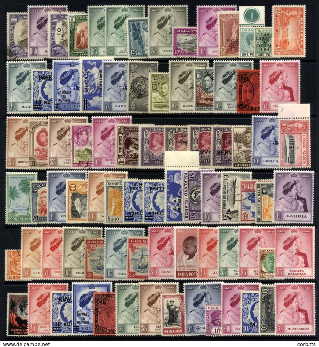 BRITISH COMMONWEALTH KGVI Collection Housed In The Printed Album, Well Filled With M & U Ranges, Many Complete Sets Thro - Andere & Zonder Classificatie