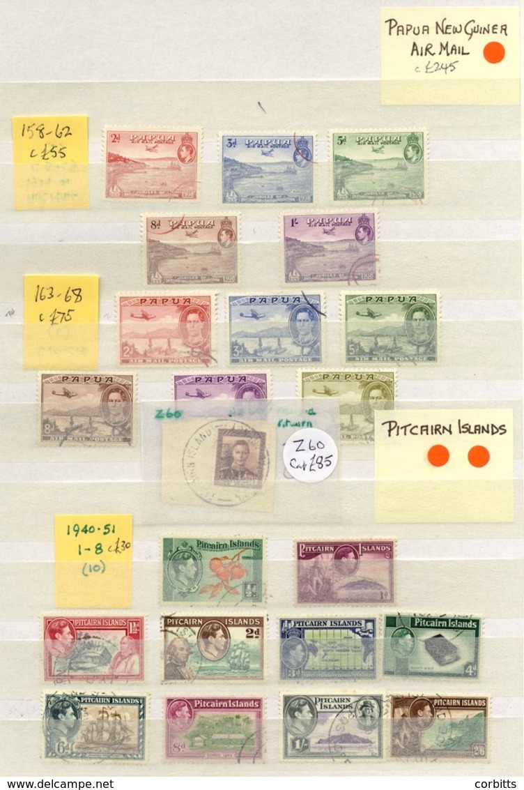 BRITISH COMMONWEALTH KGVI Good/fine Used - Malta 1938 To 10s, 1948 To 10s, Nigeria 1938 To 5s (5), Southern Rhodesia 193 - Sonstige & Ohne Zuordnung