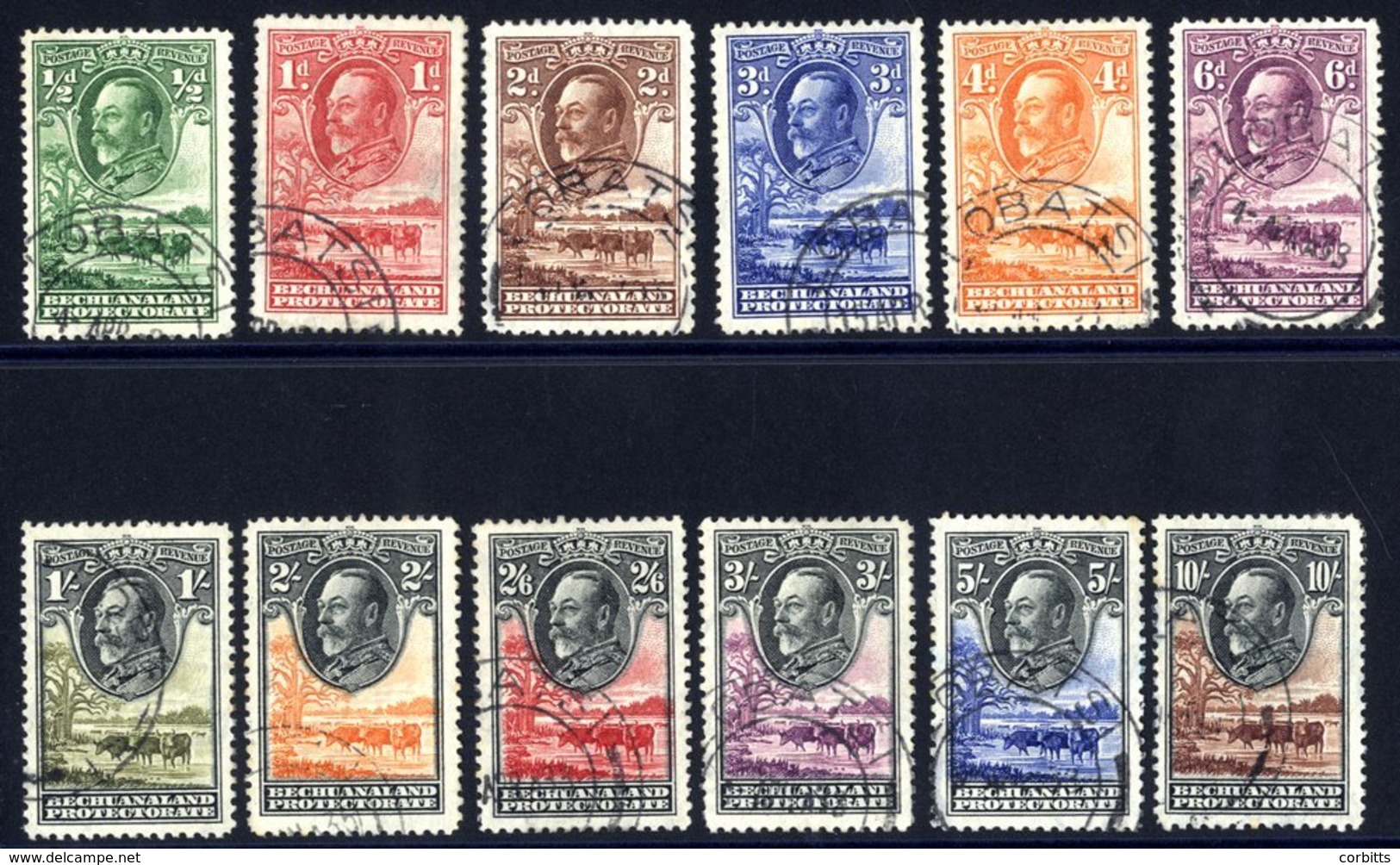 1932 MSCA Set FU, SG.99/110. (12) Cat. £600 - Autres & Non Classés