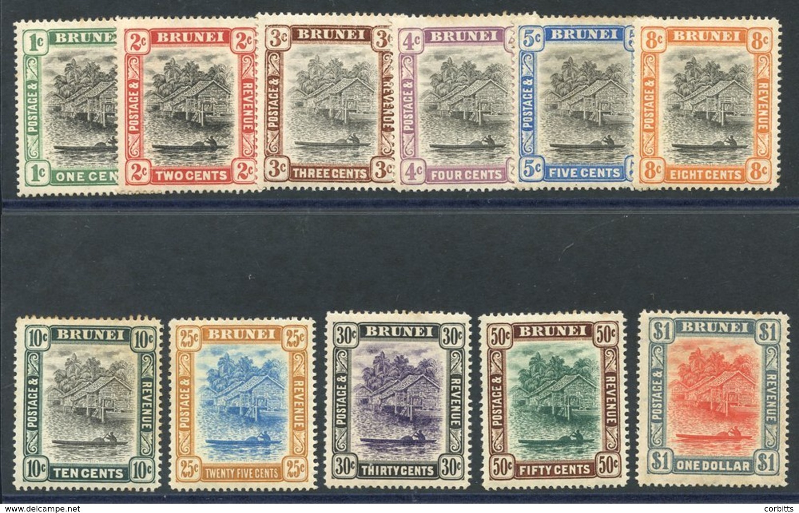 1907 MCCA Set M, Note - Several With Tone Patches. SG.23/33. Cat. £200 (11) - Sonstige & Ohne Zuordnung