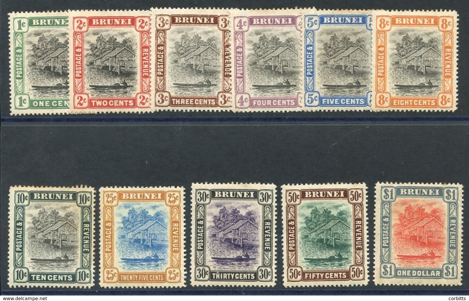 1907 MCCA Set M, Note - Several With Tone Patches. SG.23/33. Cat. £200 (11) - Autres & Non Classés