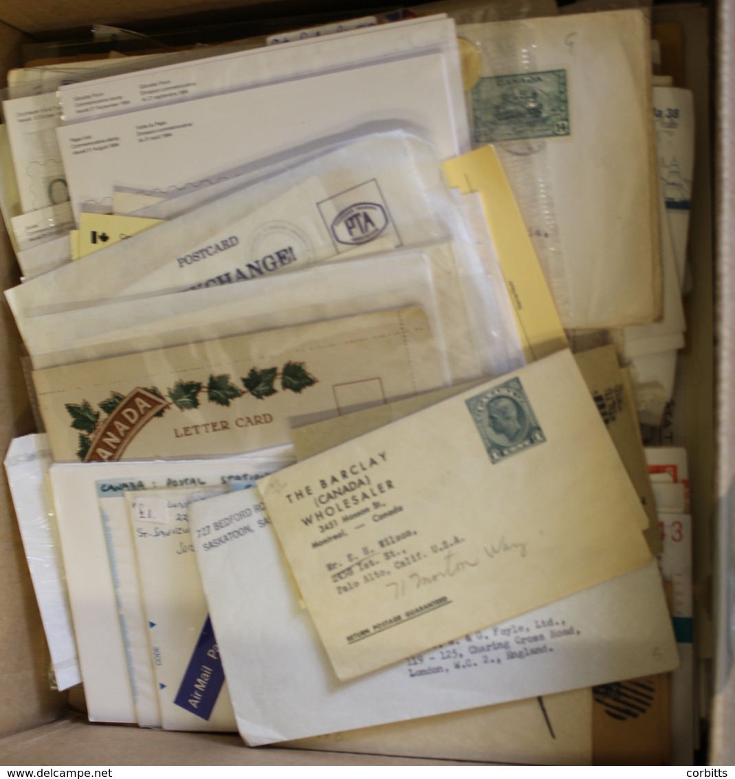 Residue Collection Of KGVI & QEII Covers, Cards & Postal Stationery Incl. Pre-cancelled Wrappers, Rate Change Cards, Tax - Sonstige & Ohne Zuordnung