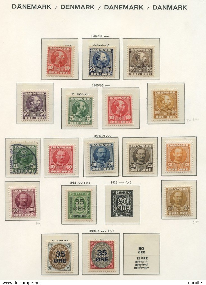 1851-1990's M & U Collection Housed In Clear Mounts In A Schaubek Album From 1851 4RBS (5) U, 1854 2sk (2) M & Unused, 4 - Sonstige & Ohne Zuordnung