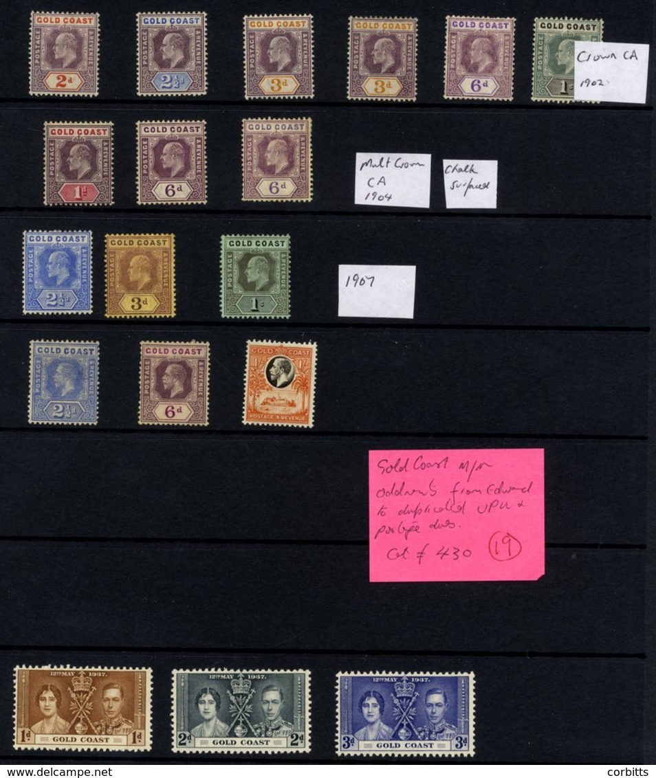 1902-49 M Range On Hagner Leaves Incl. 1902 To 1s, 1907 To 1s, 1949 UPU Sets (4), Range Of Postage Dues Etc. Cat. £430 - Sonstige & Ohne Zuordnung